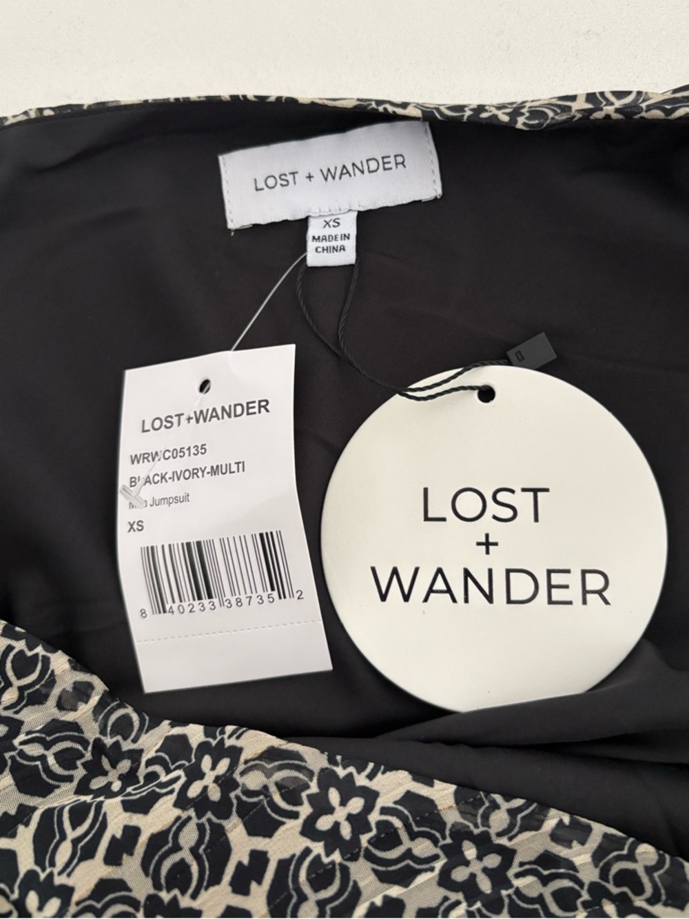 Lost + Wander One Shoulder Jumpsuit NWT - Picture 9 of 14